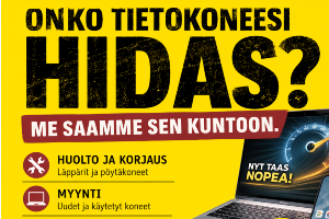 Hidas tietokone